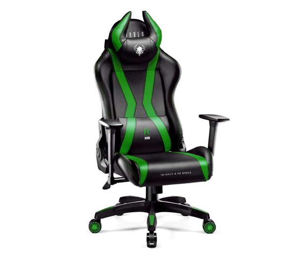 DIABLO Chairs X-Horn 2.0 Normal Size czarno-zielony - 1208657 - zdjęcie